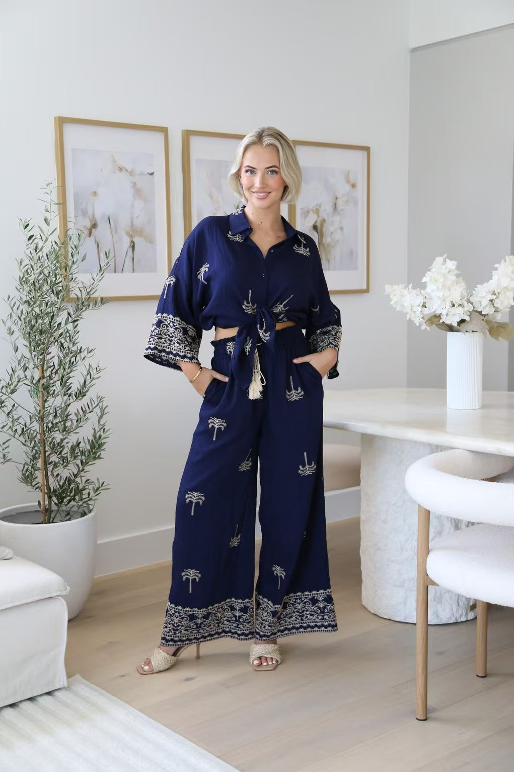 S1092EMB/S1069EMB-NAVY SET