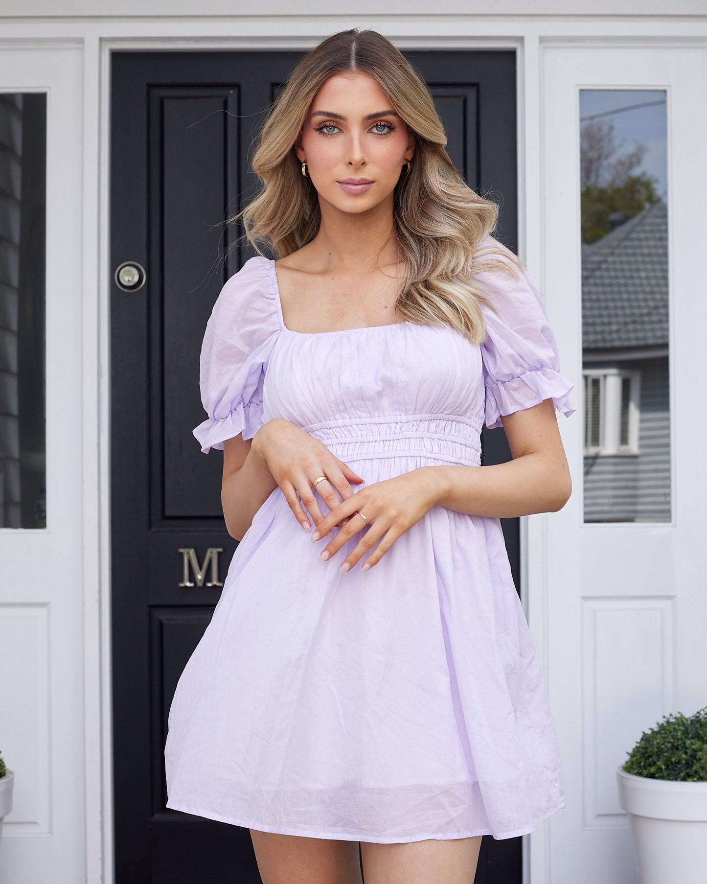 Dolly Mini Dress-Lilac