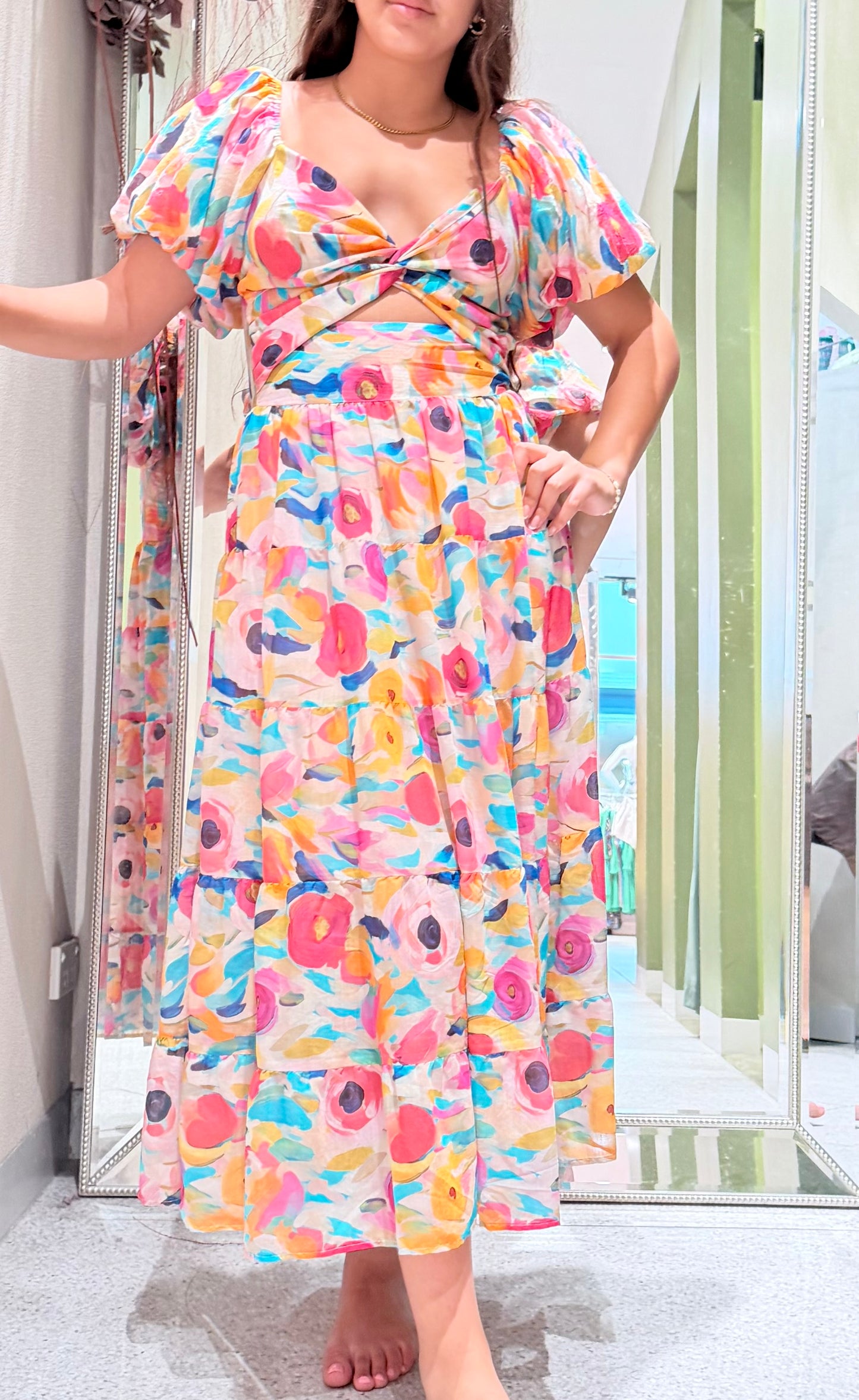 DL1003-Muti Floral