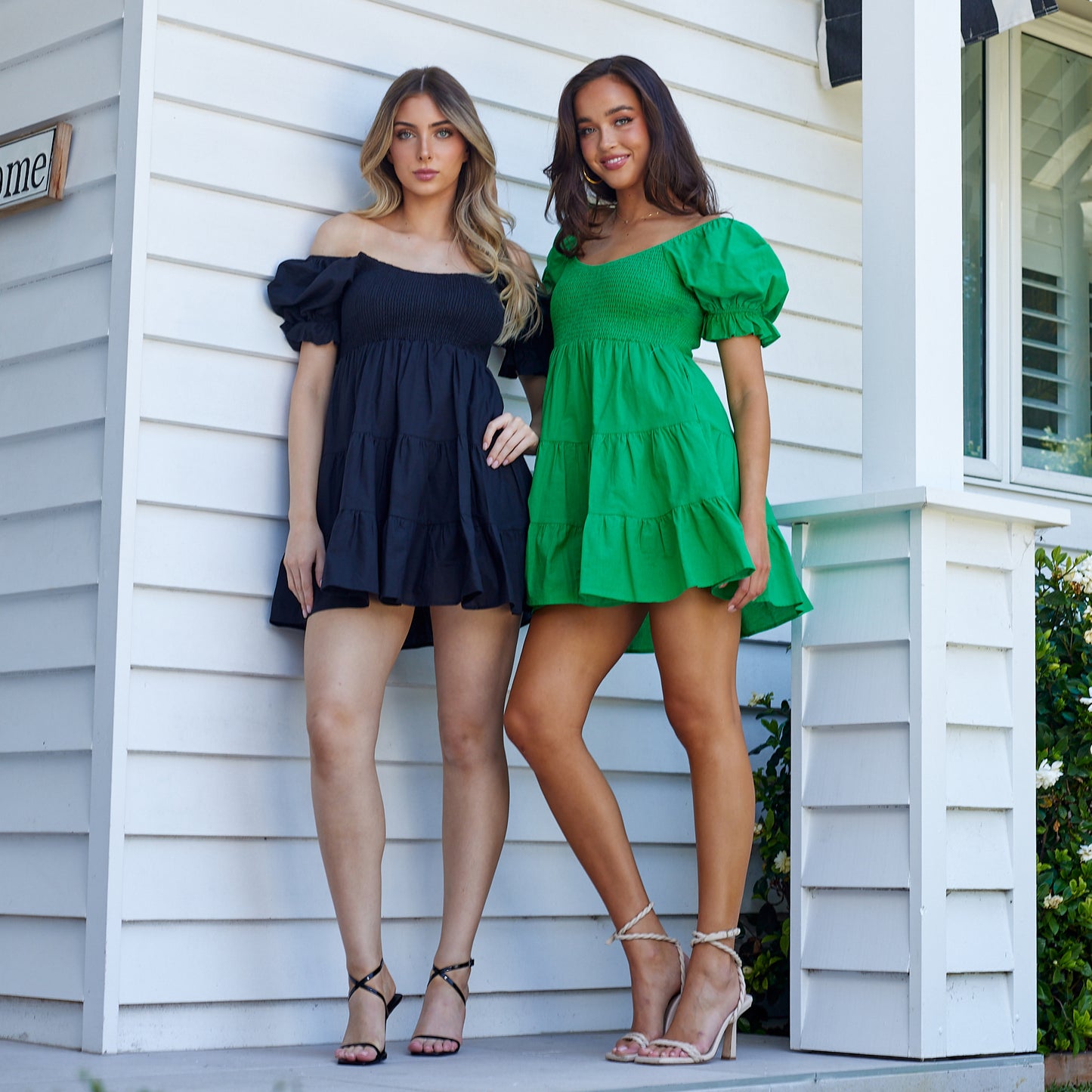 Ella Mini Dress - Black
