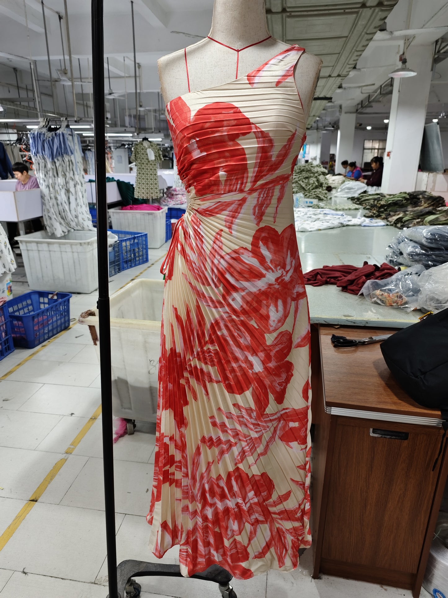 DS1001-Orange Floral