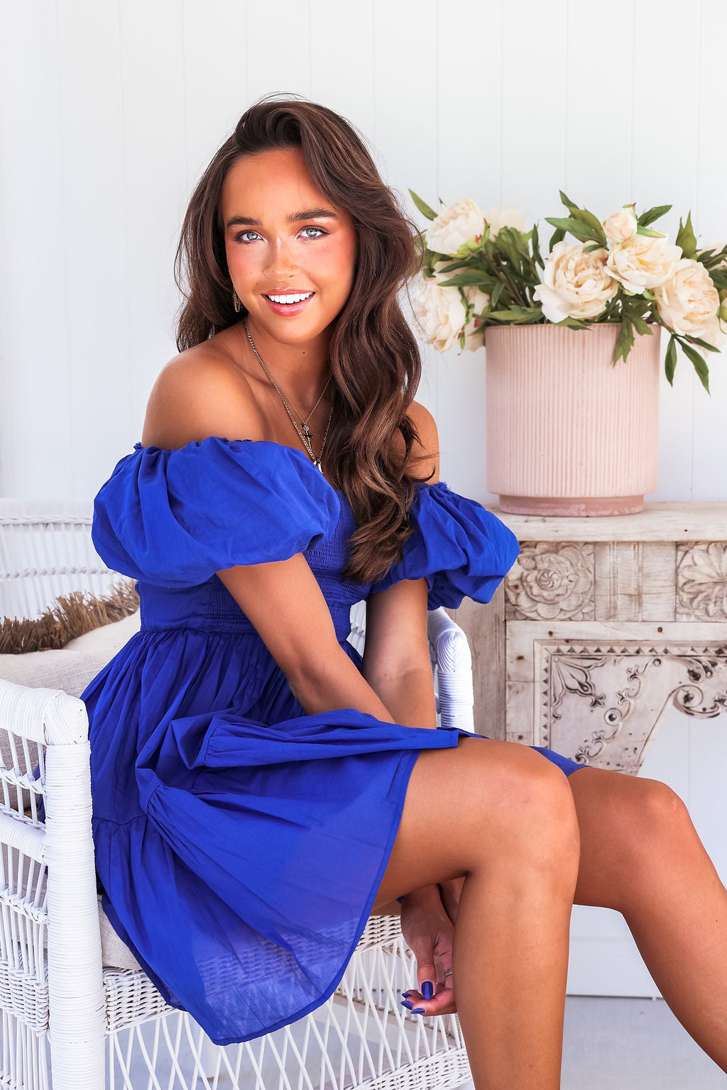 Kenny Mini Dress - Blue