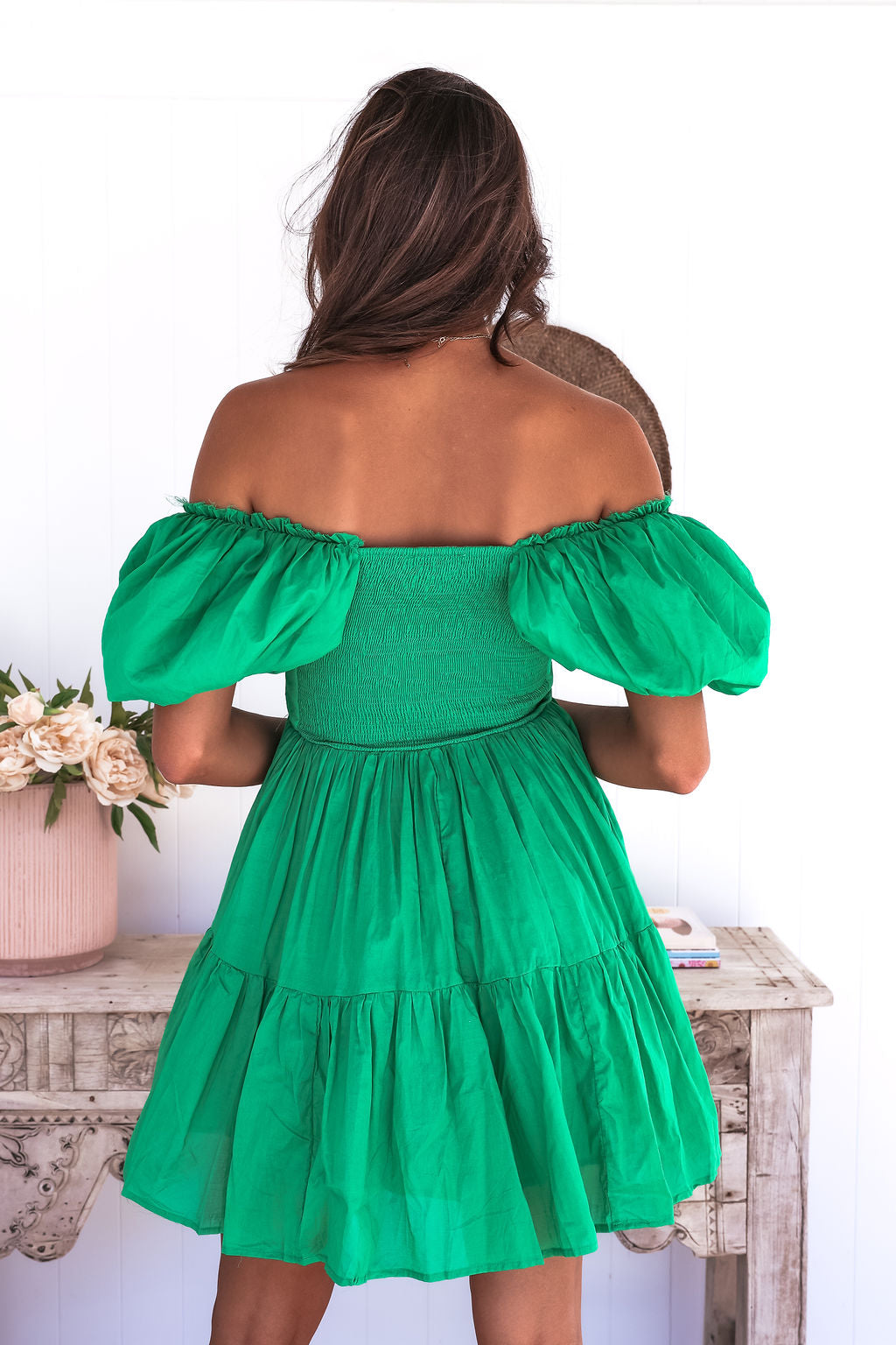 Kenny Mini Dress - Green