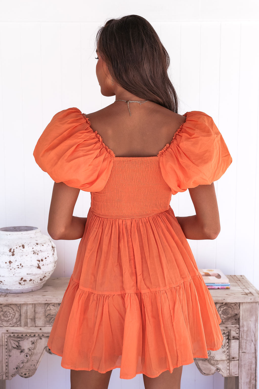 Kenny Mini Dress - Orange