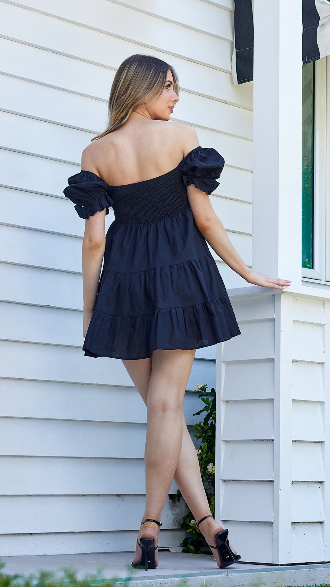 Ella Mini Dress - Black