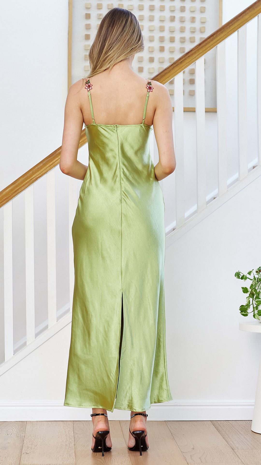 Penn Midi Dress - Lime