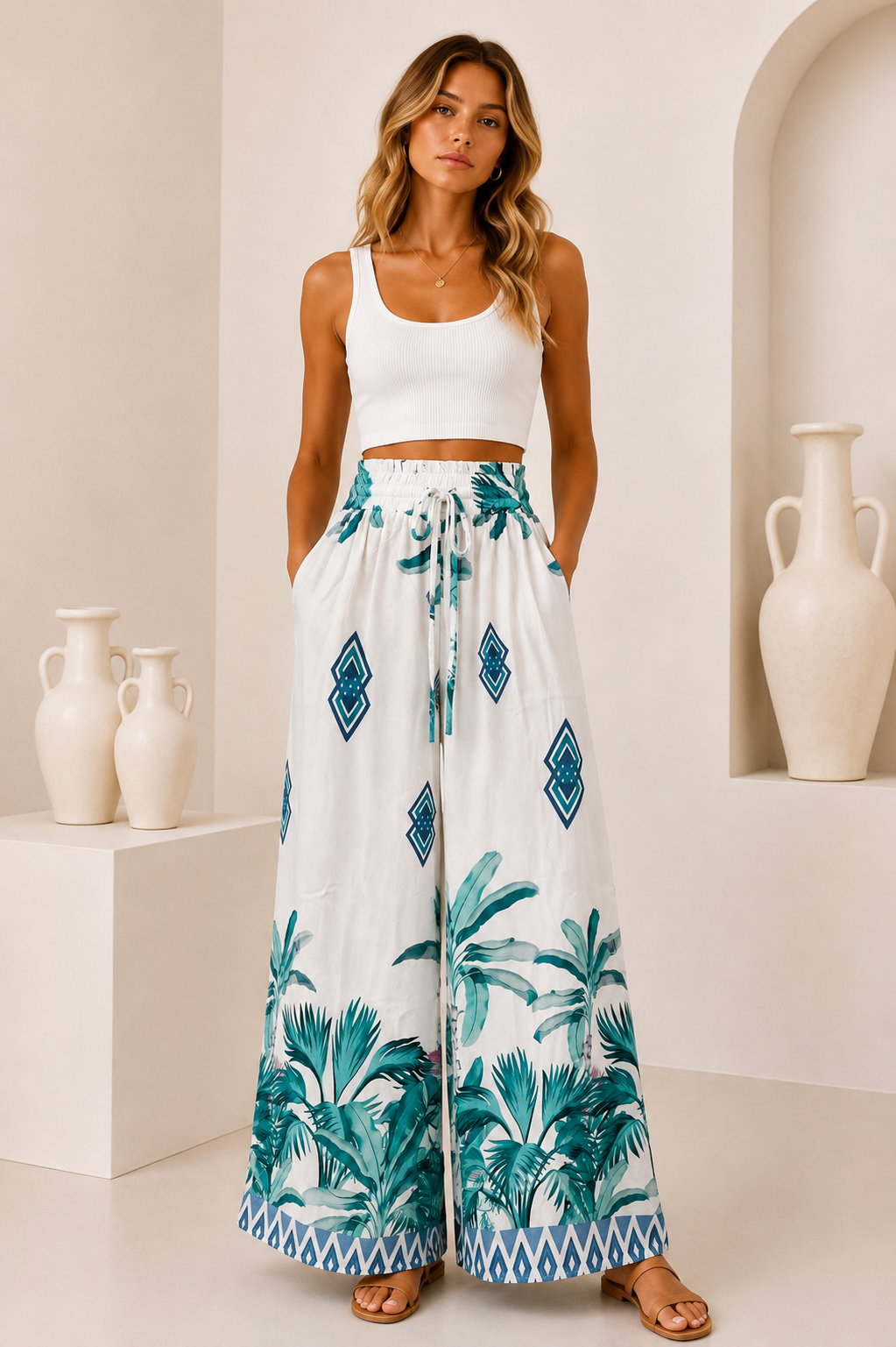 PM103-2-Aqua Floral