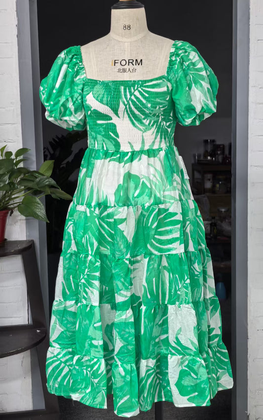 DL1006-Green Floral 01