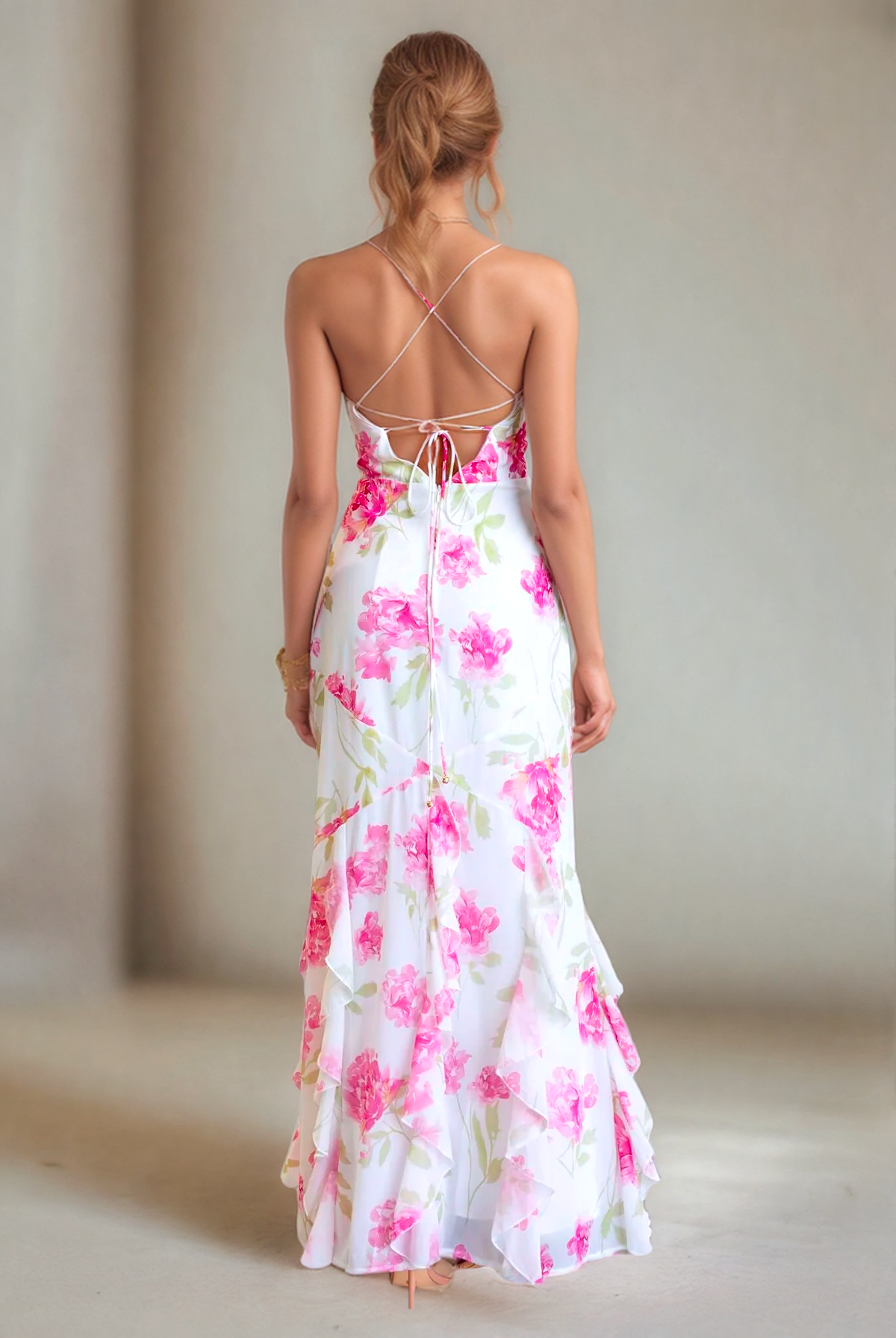Lilya Maxi Dress - Pink