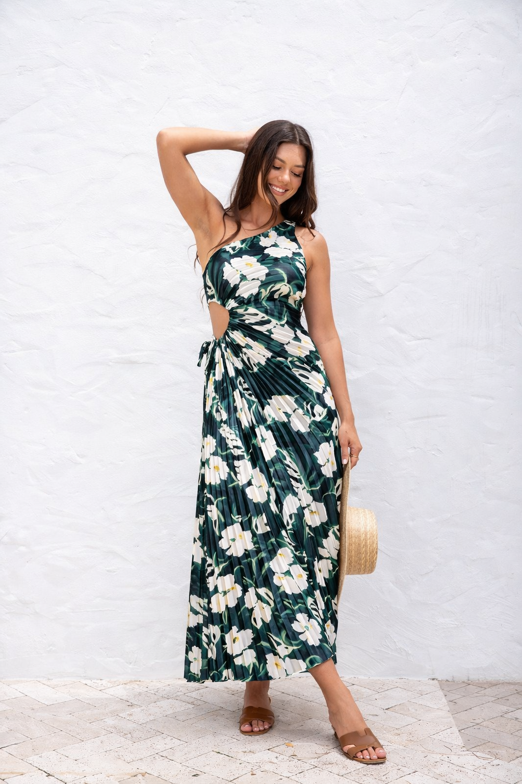 DS1001-Green Floral