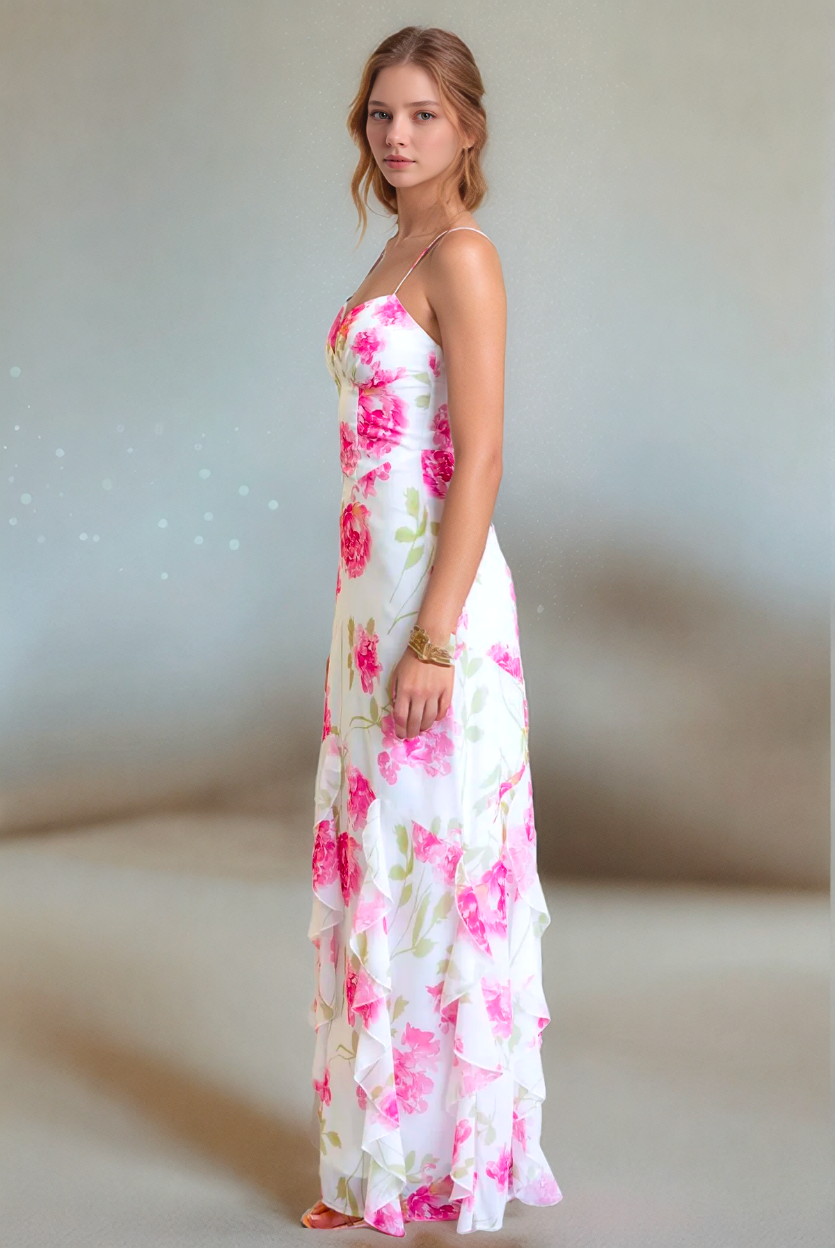 Lilya Maxi Dress - Pink