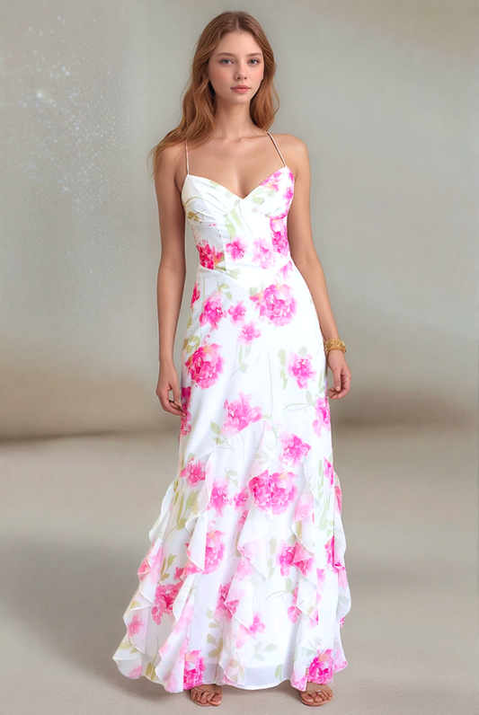 Lilya Maxi Dress - Pink