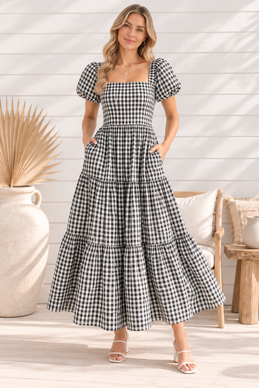 DM1010-1-Black Gingham