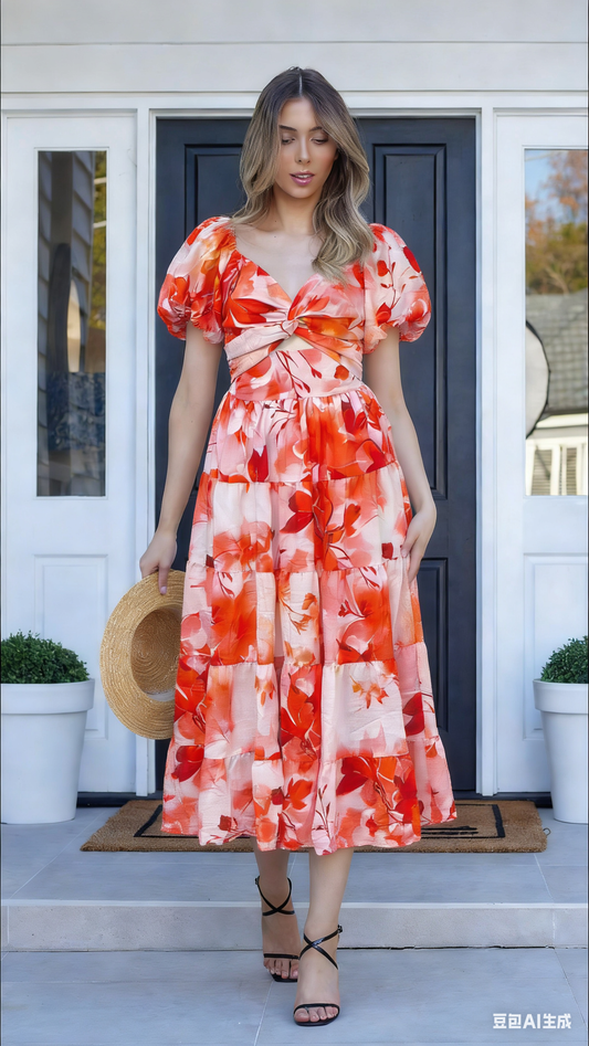 DL1003-Red Floral 01