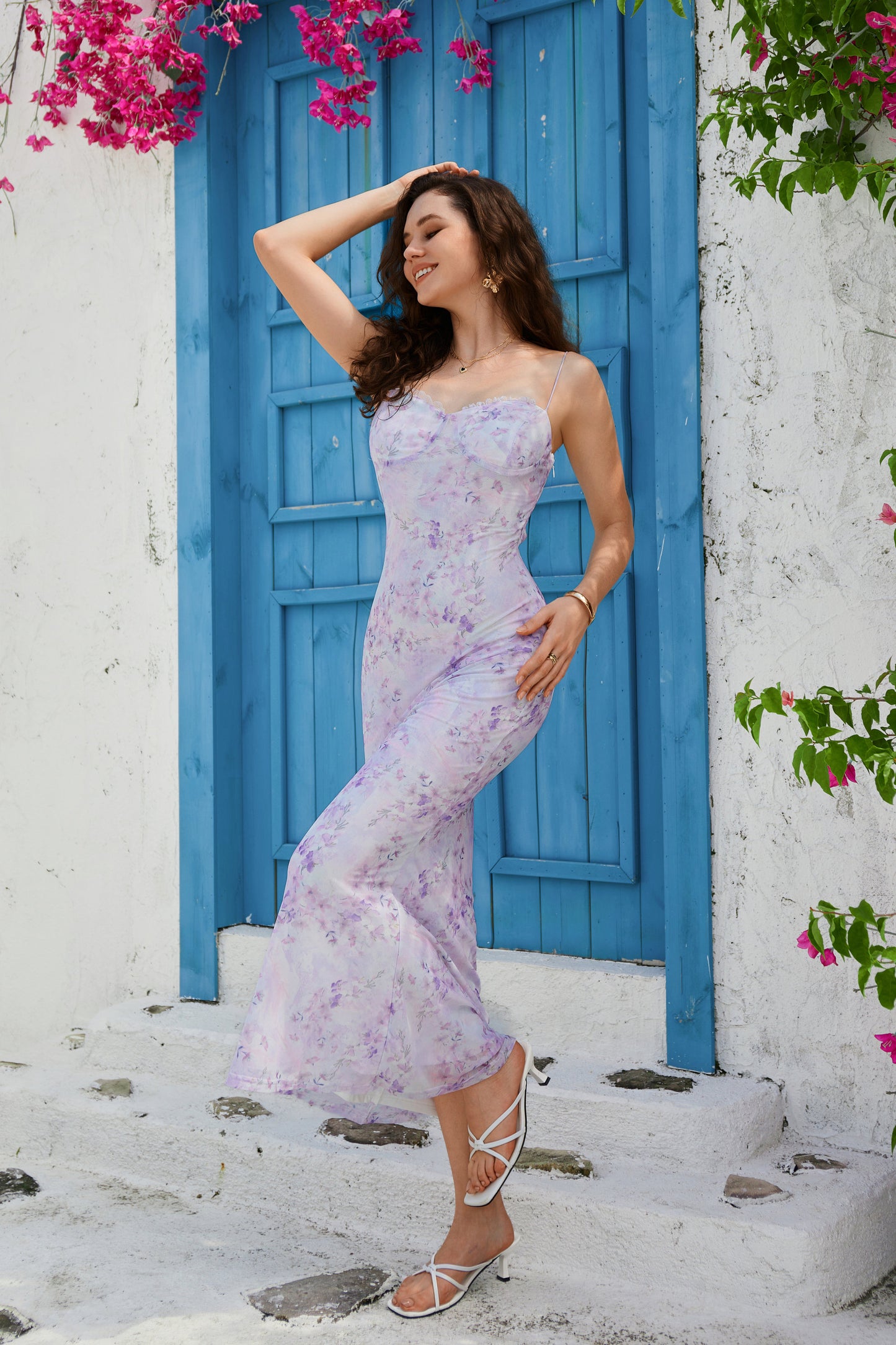 DM103-Purple Floral