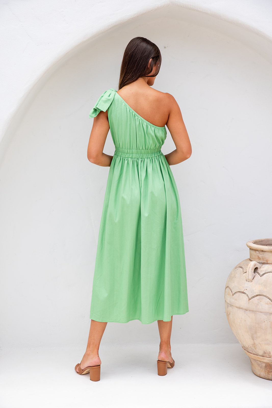 Brooklyn Maxi Dress-Green