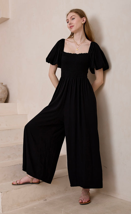 Belvia Jumpsuit -Black