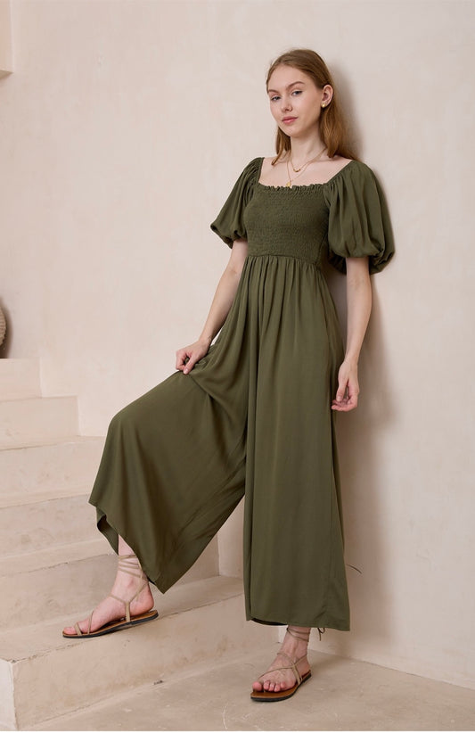 Belvia Jumpsuit -Green