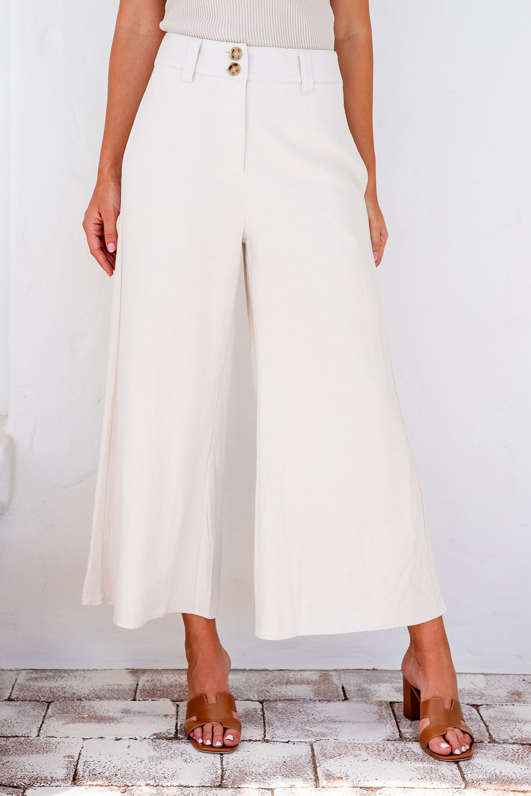 Gliston Pants - Beige