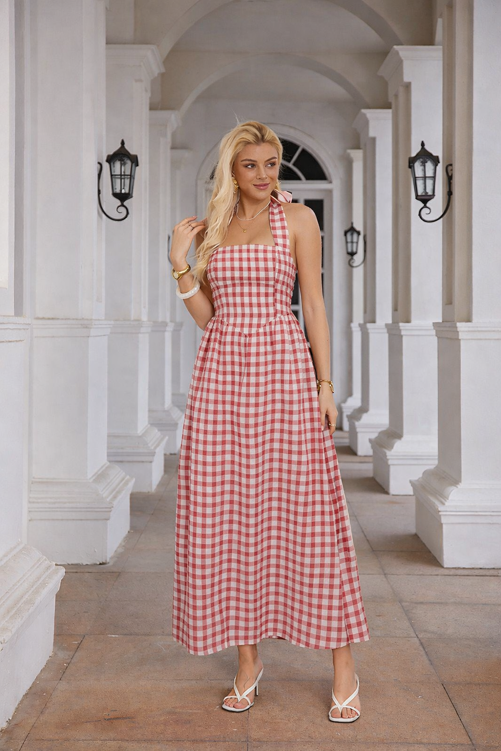 DS1007-1-Pink Checked