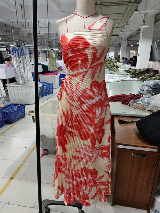 DS1001-Orange Floral