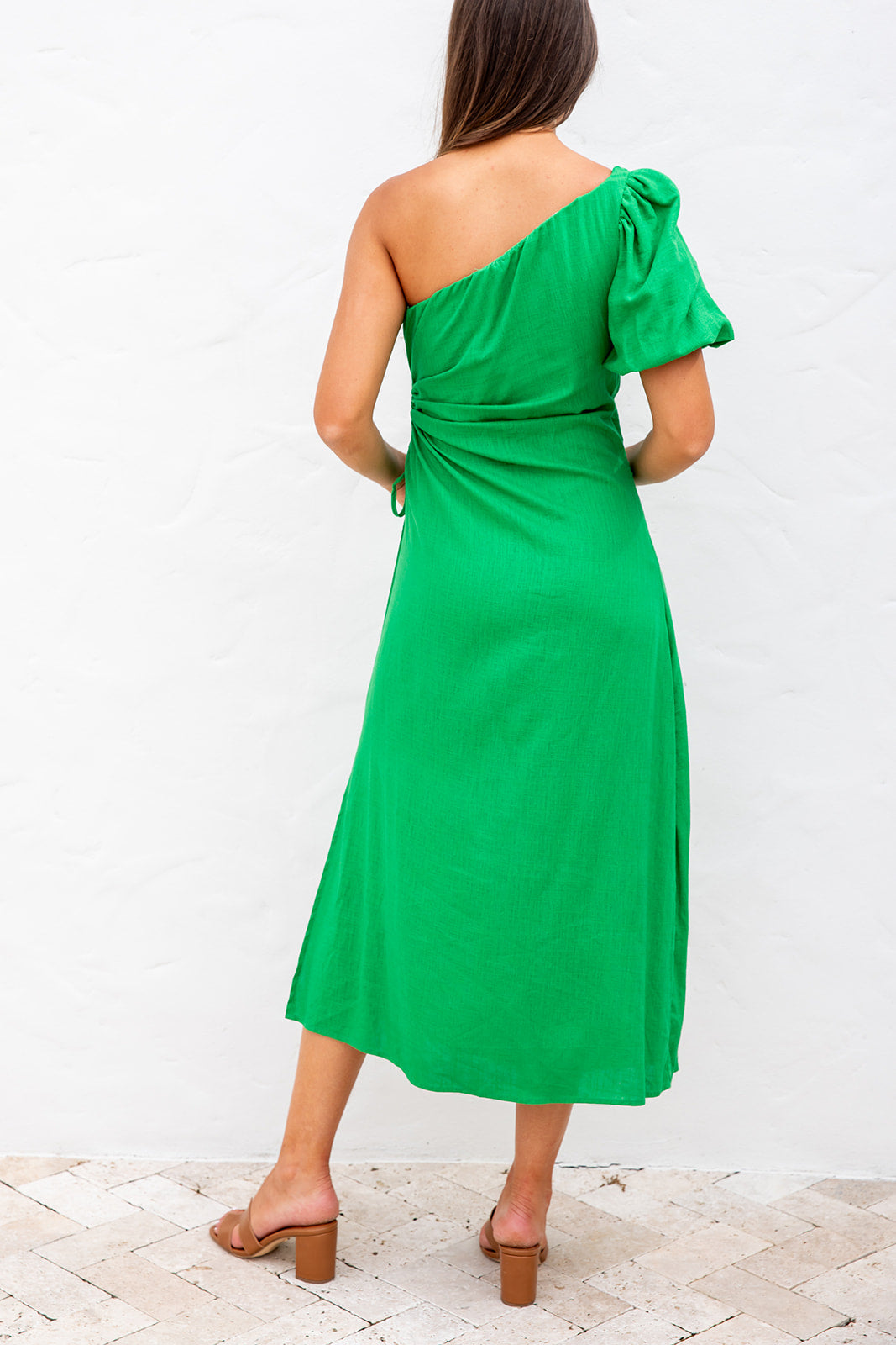 Olivia Medi Dress - Green