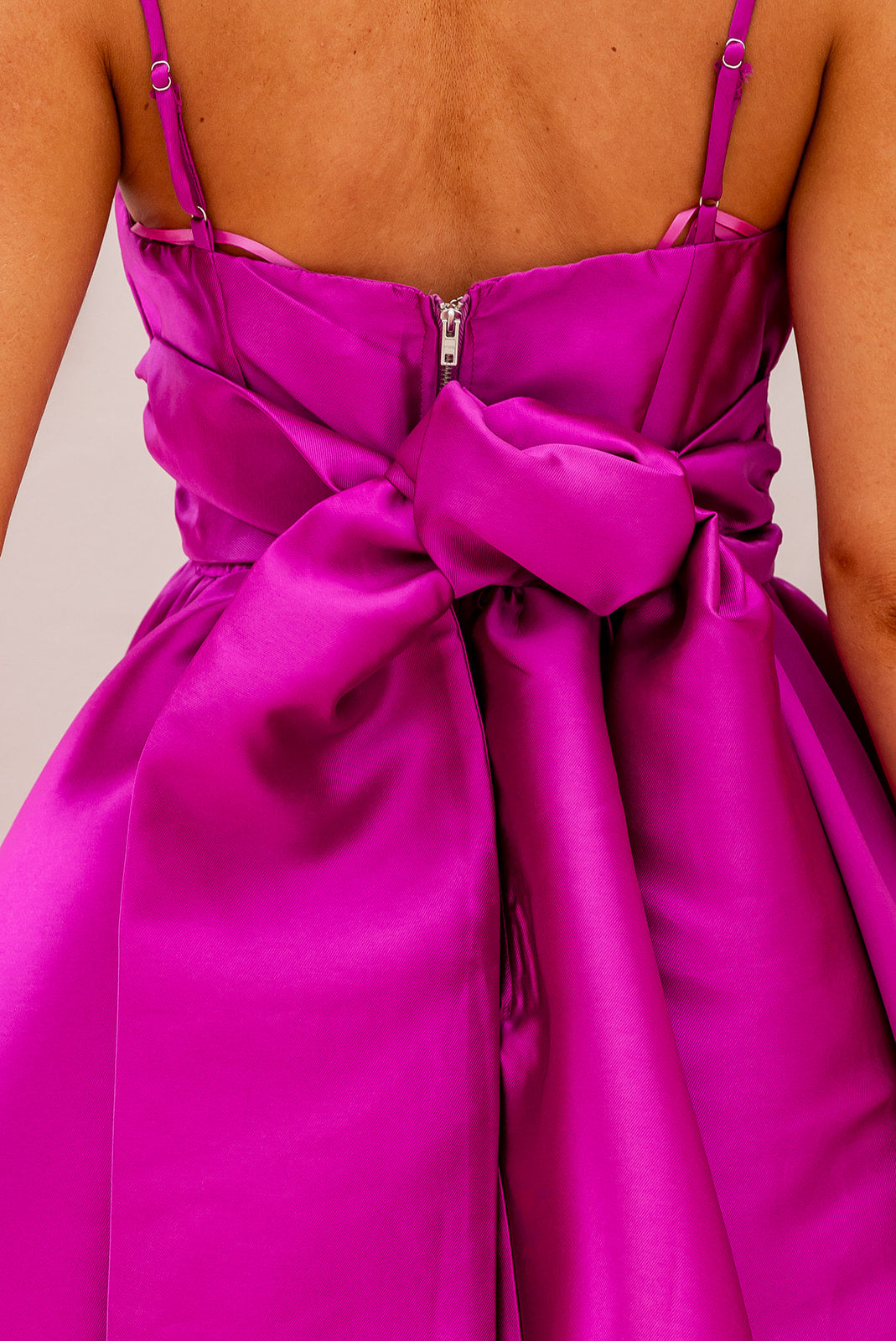 Collie Mini Dress -Magenta
