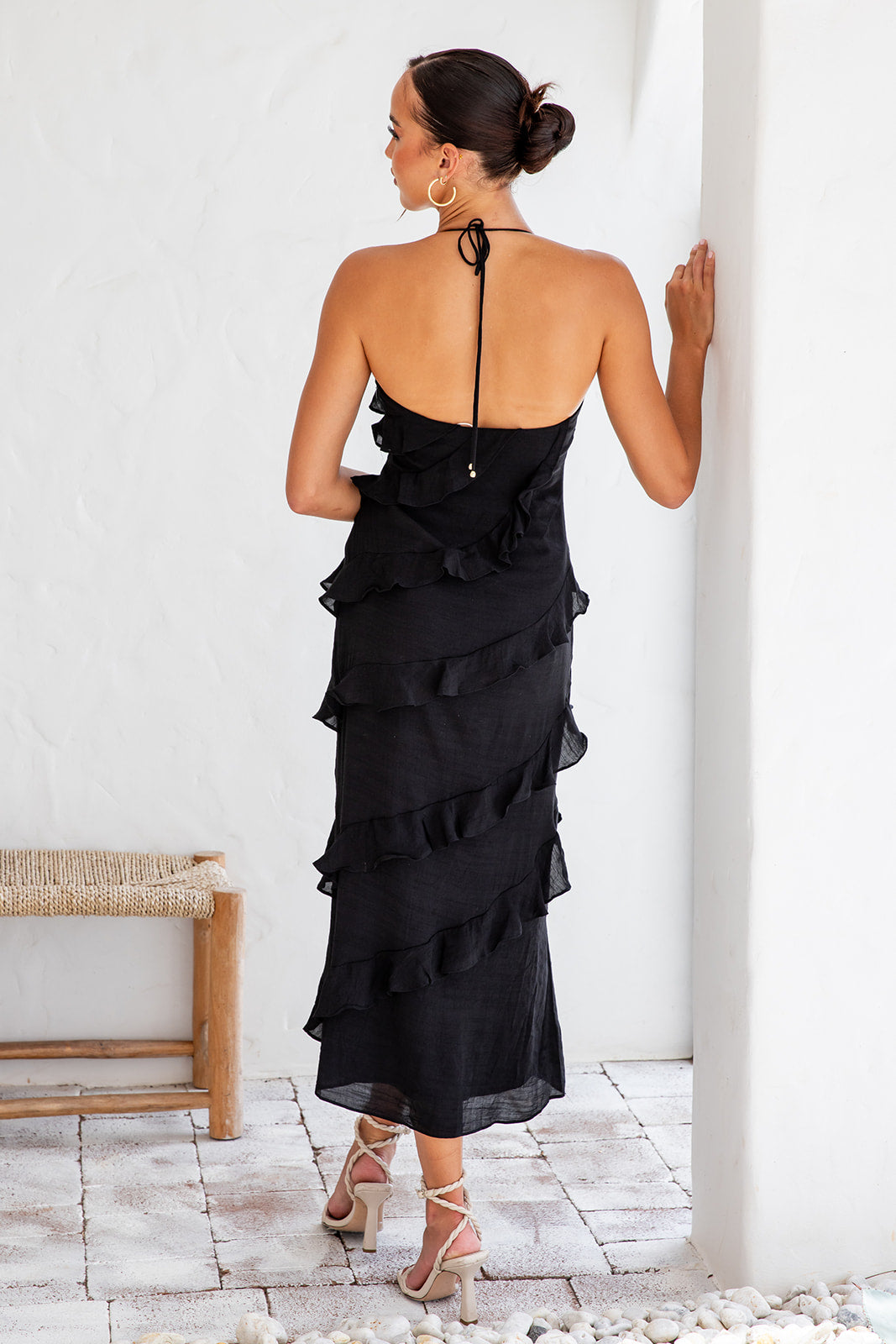 Cali Maxi Dress-Black