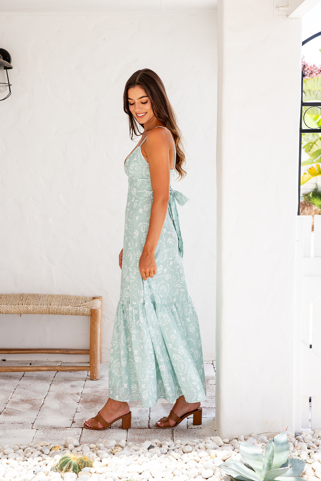 Luella Maxi Dress -Mint