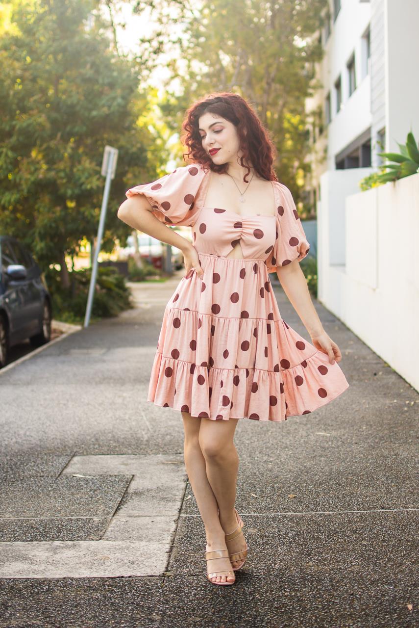 Ezra Mini Dress - Pink