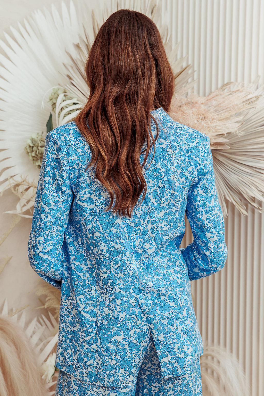 Alicia Blazer - Blue Floral