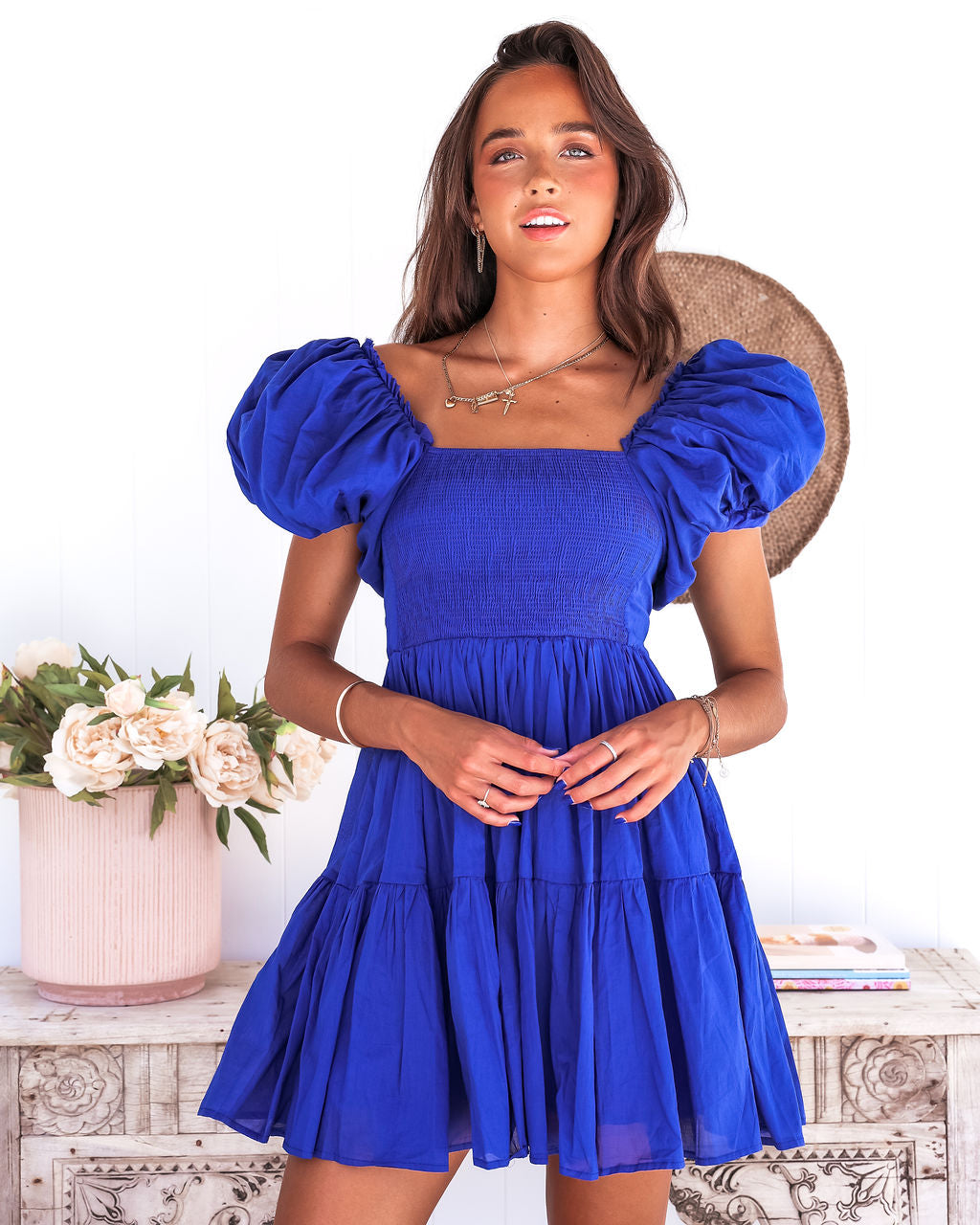 Kenny Mini Dress - Blue