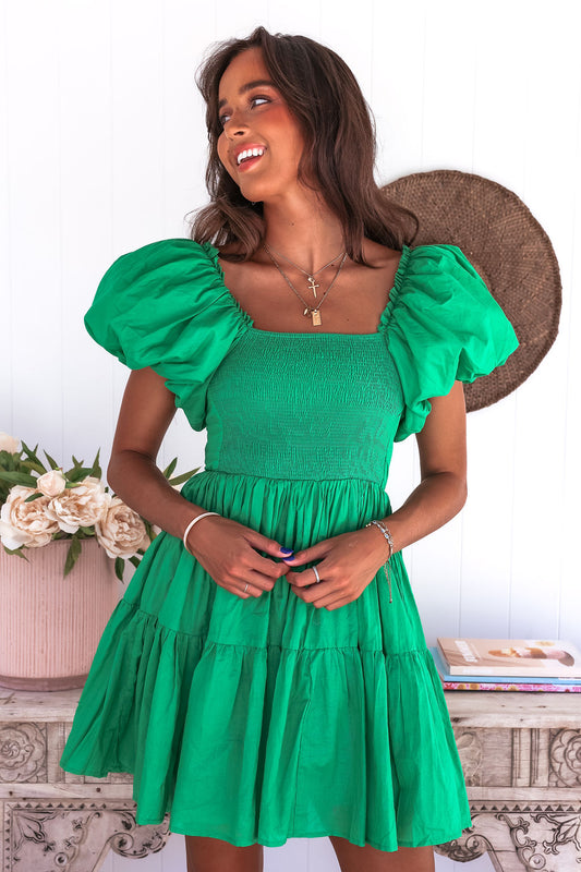 Kenny Mini Dress - Green