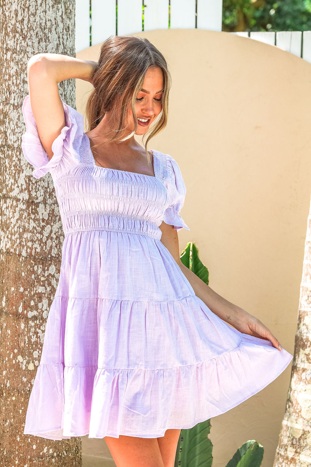 Emmy Mini Dress - Lilac
