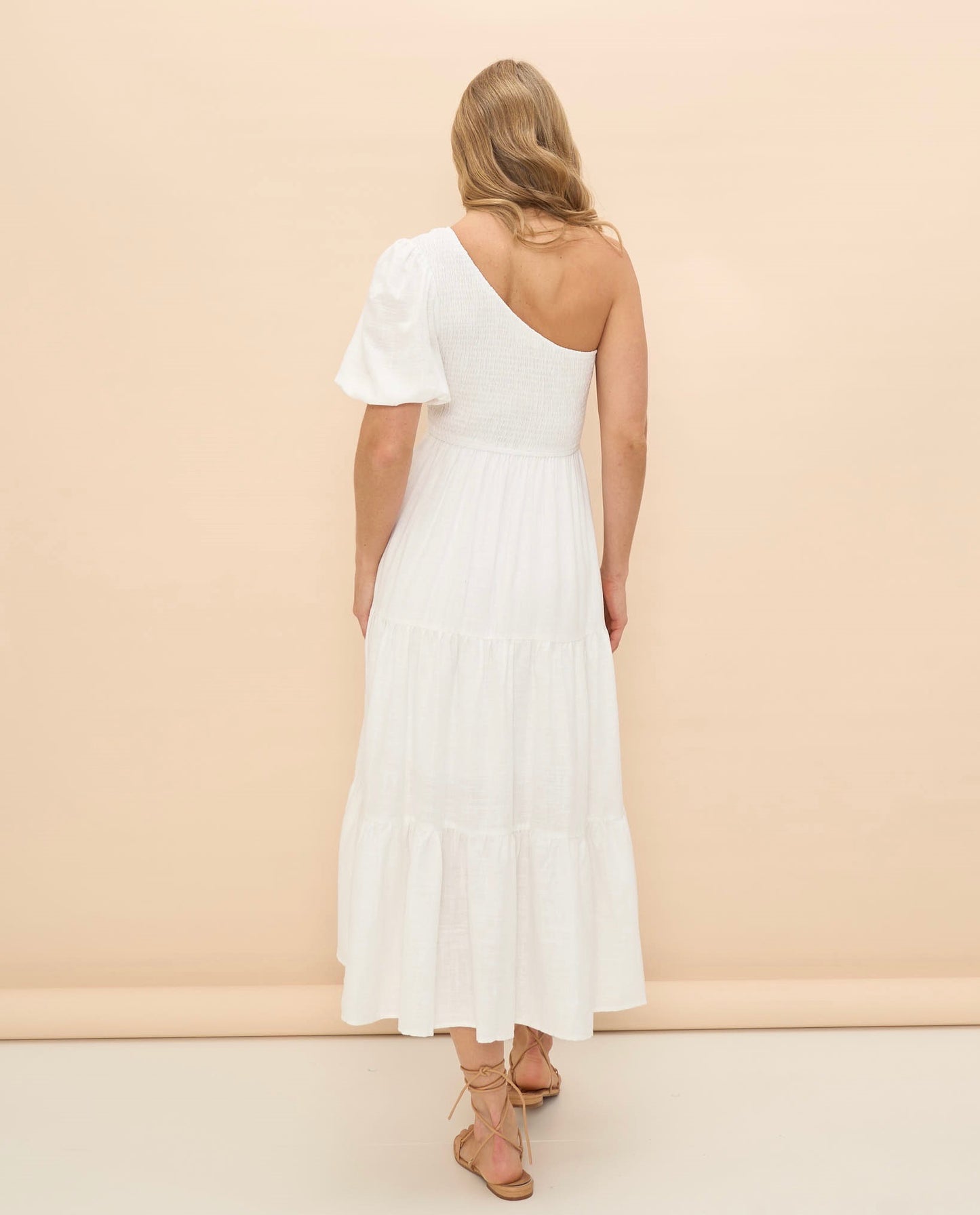 Zara Midi Dress - White